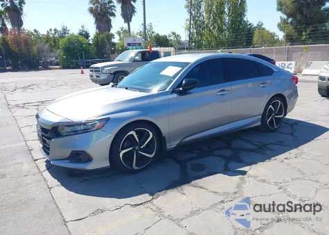2021 Honda Accord Sport from USA, damaged, VIN 1HGCV1F37MA036016